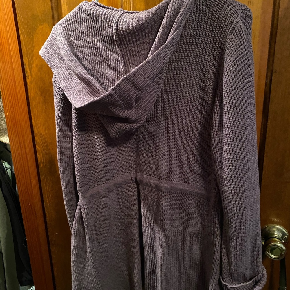 SHEIN cardigan with tie and hood